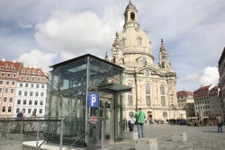 Frauenkirche in Dresden - Tiefgarage